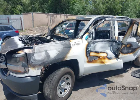 2018 Chevrolet Silverado 1500 Wt из США, поврежденный, VIN 3GCUKNEH6JG397184